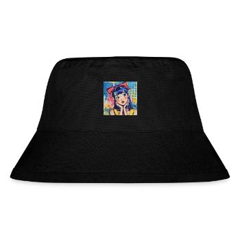 Anime, Waifu, Japon - Bob recyclé Stanley/Stella - noir - Devant