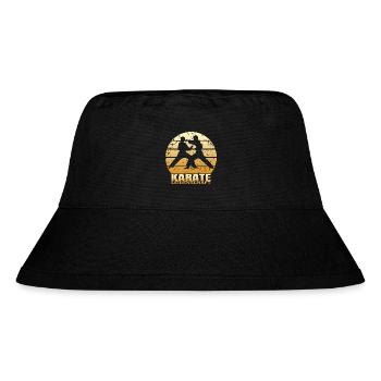 Karate Leidenschaft - Stanley/Stella recycelter Bucket Hat - Schwarz - Vorne