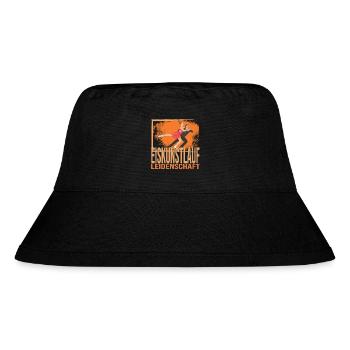 Eiskunstlauf Leidenschaft - Stanley/Stella recycelter Bucket Hat - Schwarz - Vorne