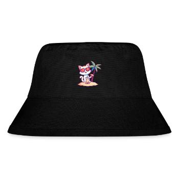 Palmier d’été de l’île aux chats - Bob recyclé Stanley/Stella - noir - Devant