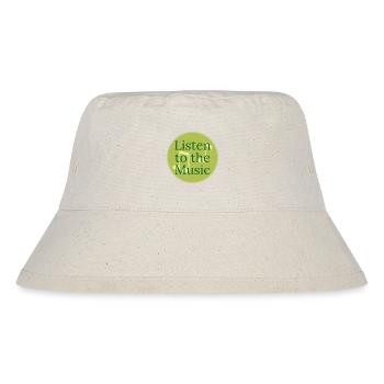 IMG 0040 Listen to the music - Stanley/Stella Recycled Bucket Hat - natural - Front