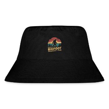 Offizielles Bigfoot Research Team Sasquatch Yeti - Stanley/Stella recycelter Bucket Hat - Schwarz - Vorne