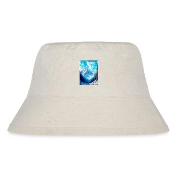 Chamonix France Vintage Travel Poster Souvenir WPA - Stanley/Stella Recycled Bucket Hat - natural - Front