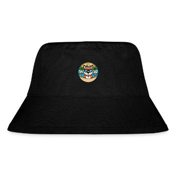 Cao De Seo Miguel Dog Breed Cartoon Beach - Stanley/Stella Recycled Bucket Hat - black - Front