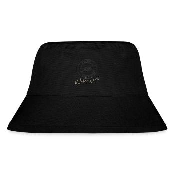 Mons mit Liebe - Stanley/Stella recycelter Bucket Hat - Schwarz - Vorne