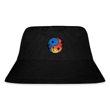 Wing Chun - Stanley/Stella recycelter Bucket Hat - Schwarz - Vorne