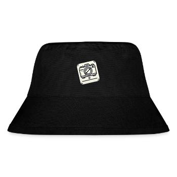 No Camera Allowed Icon Design - Stanley/Stella Recycled Bucket Hat - black - Front