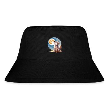 Baby wolf - Stanley/Stella Recycled Bucket Hat - black - Front