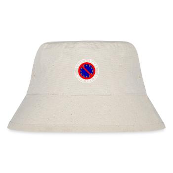 love europe hate the eu - Stanley/Stella recycelter Bucket Hat - Naturweiß - Vorne