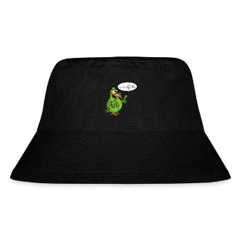 Smart bird - Stanley/Stella Recycled Bucket Hat - black - Front