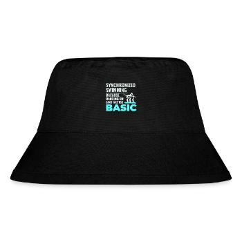 Synchronschwimmen Tanzen Grundlegendes Schwimmen Humor - Stanley/Stella recycelter Bucket Hat - Schwarz - Vorne