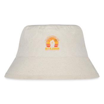 19 years relationship gift husband wife - Stanley/Stella Recycled Bucket Hat - natural - Front