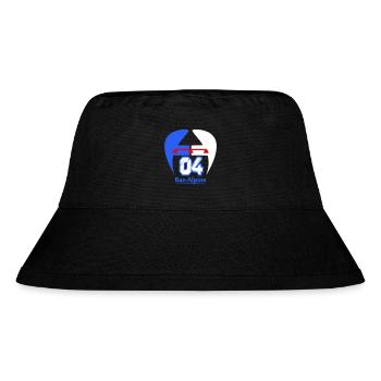 Bas-Alpine 04 logo - Stanley/Stella Recycled Bucket Hat - black - Front