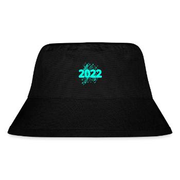 2022 - Stanley/Stella recycelter Bucket Hat - Schwarz - Vorne