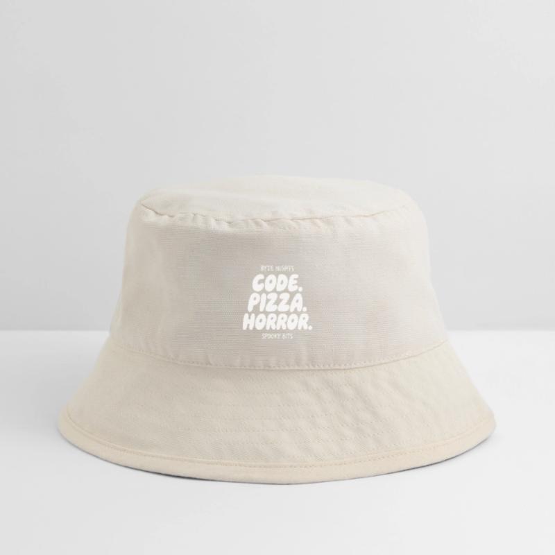 Byte Nächte: Code Pizza Horror Stanley/Stella recycelter Bucket Hat