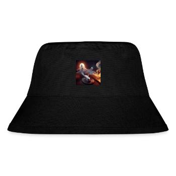 Geist im Rauch - Stanley/Stella recycelter Bucket Hat - Schwarz - Vorne