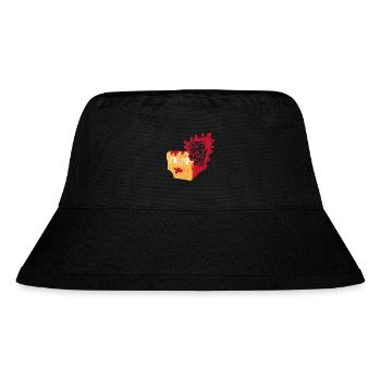 ..TOAST - Stanley/Stella recycelter Bucket Hat - Schwarz - Vorne