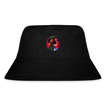 Eritrea - Stanley/Stella recycelter Bucket Hat - Schwarz - Vorne