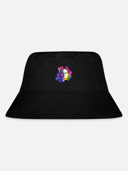 DAGEGEN - Stanley/Stella recycelter Bucket Hat - Schwarz