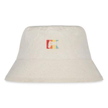 Level 25 Unlocked 25 Jahre Geburtstag Geschenk - Stanley/Stella recycelter Bucket Hat - Naturweiß - Vorne