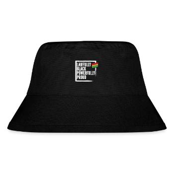 Histoire des Noirs, Fierté noire, avocate - Bob recyclé Stanley/Stella - noir - Devant
