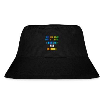 EDM BPM Berlin Per Minute - Stanley/Stella Recycled Bucket Hat - black - Front