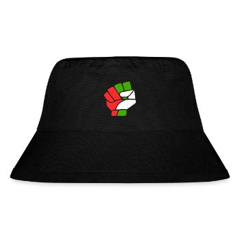 palestina - Stanley/Stella Recycled Bucket Hat - black - Front