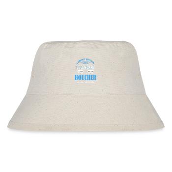 METZGER - Stanley/Stella recycelter Bucket Hat - Naturweiß - Vorne