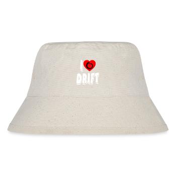 Auto - Stanley/Stella recycelter Bucket Hat - Naturweiß - Vorne