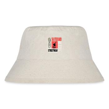 Skateboarding Skate Skater Skateboard Sk8 Trick - Stanley/Stella recycelter Bucket Hat - Naturweiß - Vorne