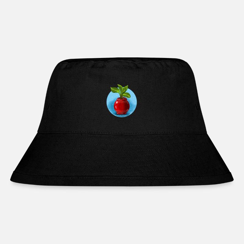 Banane - Stanley/Stella recycelter Bucket Hat - Schwarz