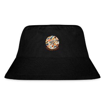 Autumn Mood - Stanley/Stella recycelter Bucket Hat - Schwarz - Vorne