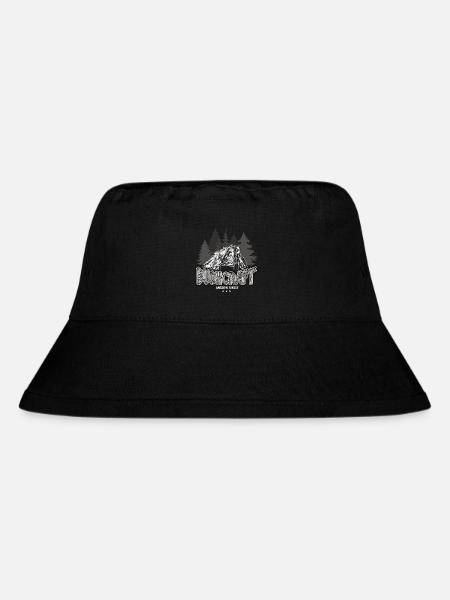 Bushcraft Abenteuer Survival Outdoor Shelter - Stanley/Stella recycelter Bucket Hat - Schwarz