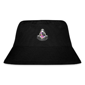 Yoga in Space - Stanley/Stella recycelter Bucket Hat - Schwarz - Vorne
