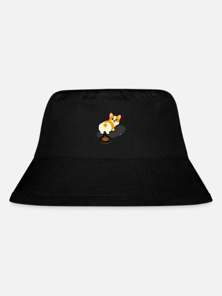 Corgi's Entspannte Pause gegen Nzs - Stanley/Stella recycelter Bucket Hat - Schwarz