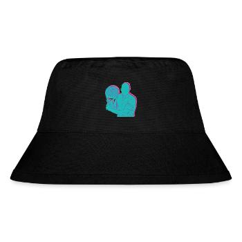 Padel Paddle Racket Tennis Sport I Gift - Stanley/Stella Recycled Bucket Hat - black - Front