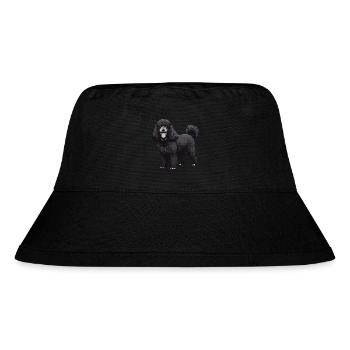 Caniche chien animal - Bob recyclé Stanley/Stella - noir - Devant