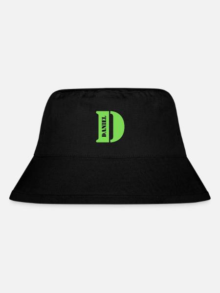 D Daniel - Stanley/Stella recycelter Bucket Hat - Schwarz