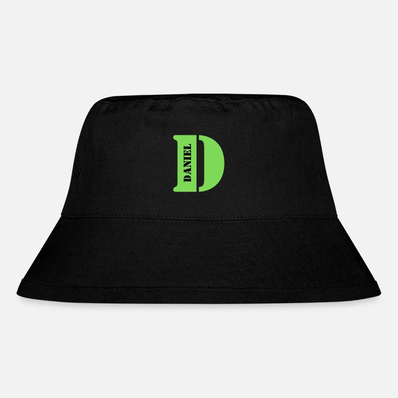 D Daniel - Stanley/Stella recycelter Bucket Hat - Schwarz