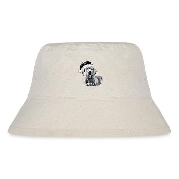 Rhodesian Ridgeback Christmas - Stanley/Stella Recycled Bucket Hat - natural - Front