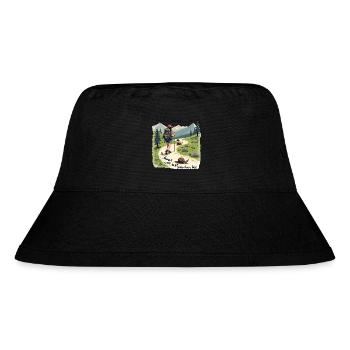 Randonnée en montagne Chemise drôle pour les randonneurs - Bob recyclé Stanley/Stella - noir - Devant