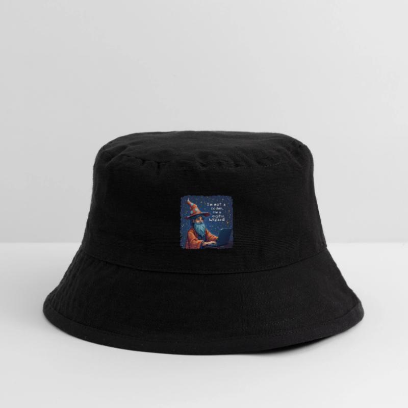 I'm Not a Coder I'm a Digital Wizard Programmer Stanley/Stella Recycled Bucket Hat