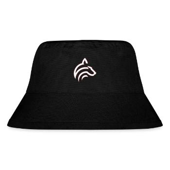 Wolf - Stanley/Stella recycelter Bucket Hat - Schwarz - Vorne