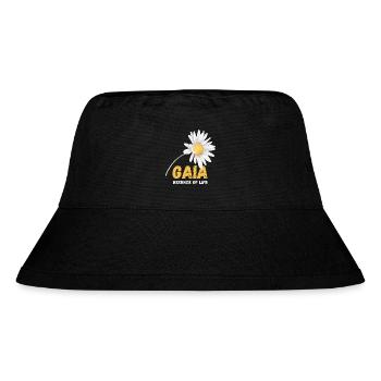 Earth’s spirit - Stanley/Stella Recycled Bucket Hat - black - Front