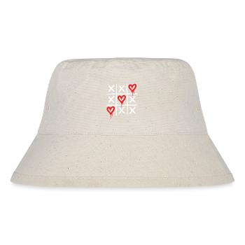 Graffiti Hearts – Dripping Love Street Art - Stanley/Stella Recycled Bucket Hat - natural - Front