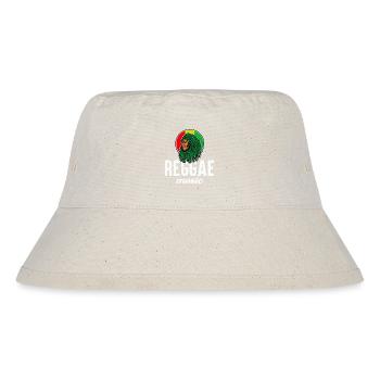 Reggae Lion in Rasta Colors - Stanley/Stella Recycled Bucket Hat - natural - Front