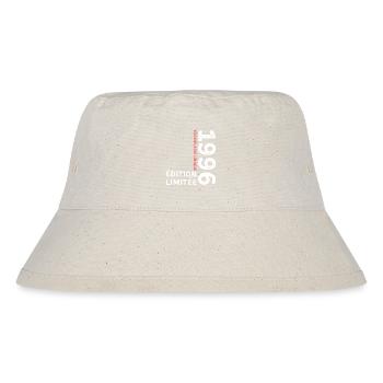 1996 vintage typographic style - Stanley/Stella Recycled Bucket Hat - natural - Front