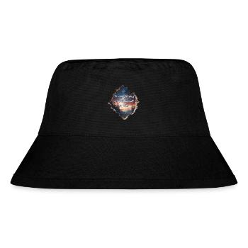 Bibelvers Christlich Religiös - Stanley/Stella recycelter Bucket Hat - Schwarz - Vorne