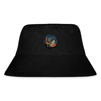 Horror Home Movie Night Fear Humor - Stanley/Stella Recycled Bucket Hat - black - Front