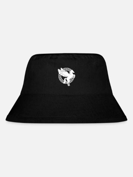 Mythology Greek Horse God - Stanley/Stella Recycled Bucket Hat - black